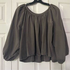 Rudy Jude - Gather Blouse - 100% Organic Cotton